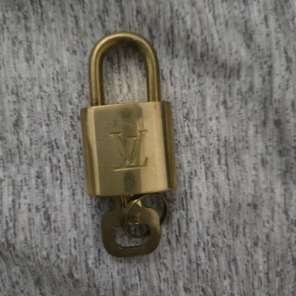 Louis Vuitton Gold Padlock